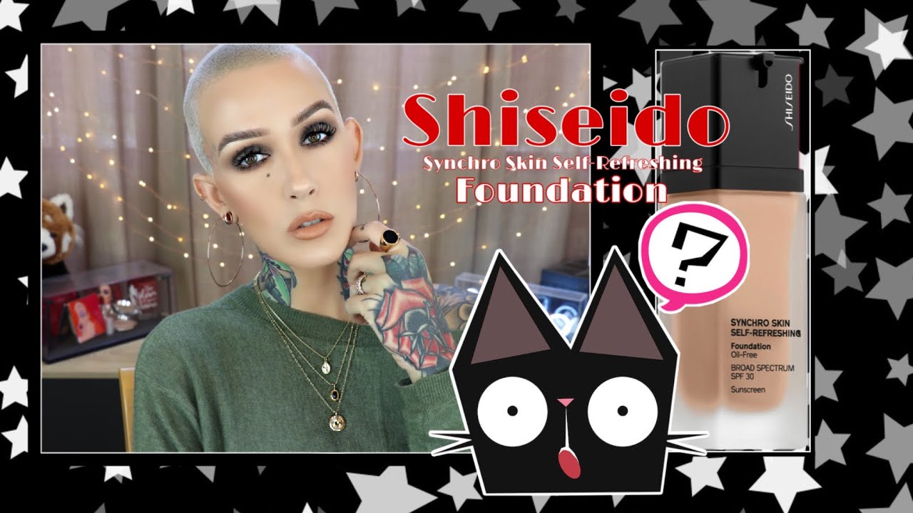 SELF REFRESHING??? New Shiseido Synchro Skin Self-Refreshing Foundation Wear Test