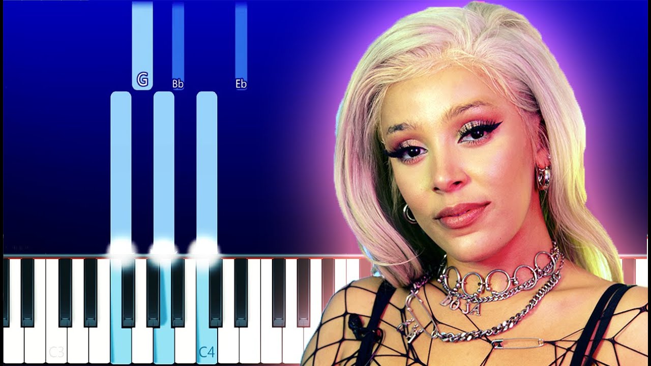 Doja Cat - Say So (Piano Tutorial)