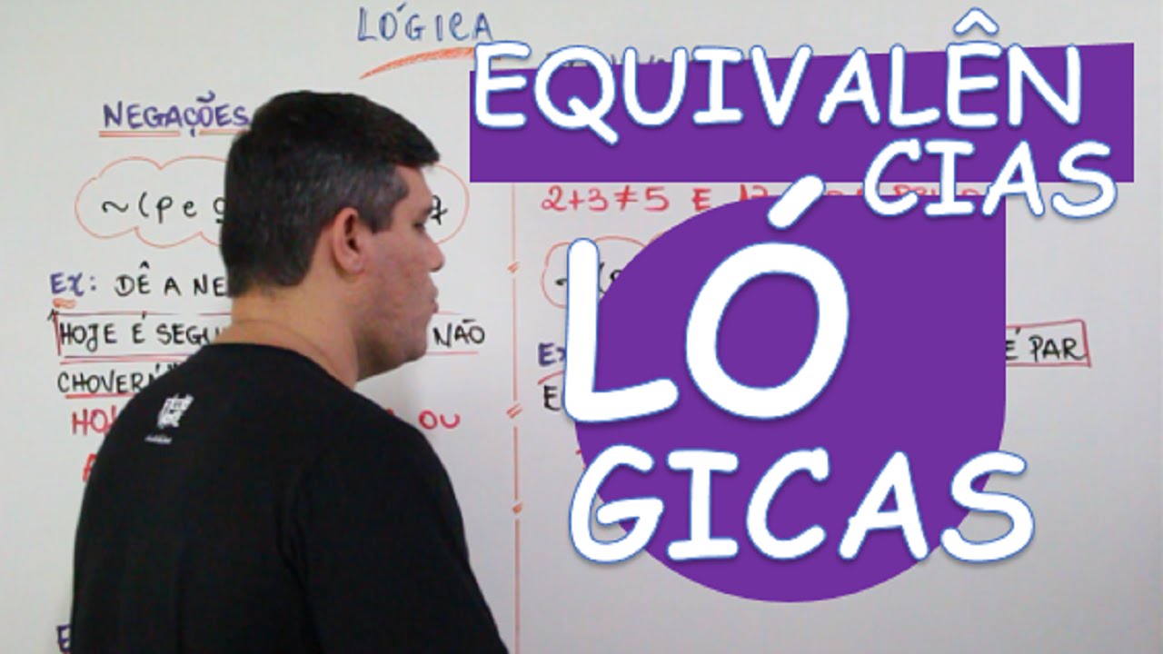 L&Oacute;GICA: EQUIVAL&Ecirc;NCIAS L&Oacute;GICAS