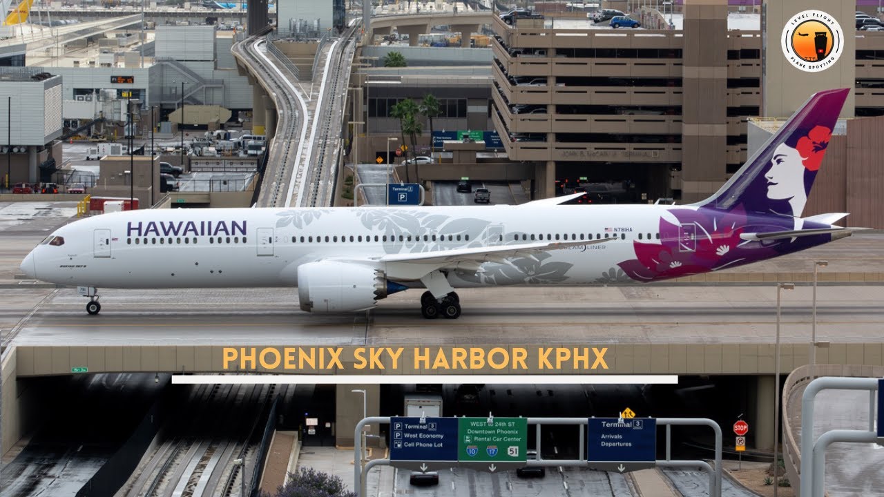 Plane Spotting and Aircraft Identification: Phoenix Sky Harbor Airport