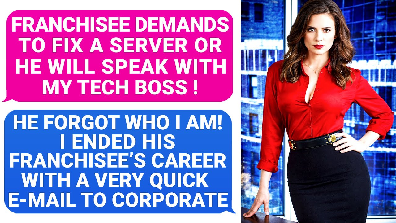 Store Owner Forgot Who I Am & Demands That I FIX the Server! I Ended His Franchisee Career! r/EP