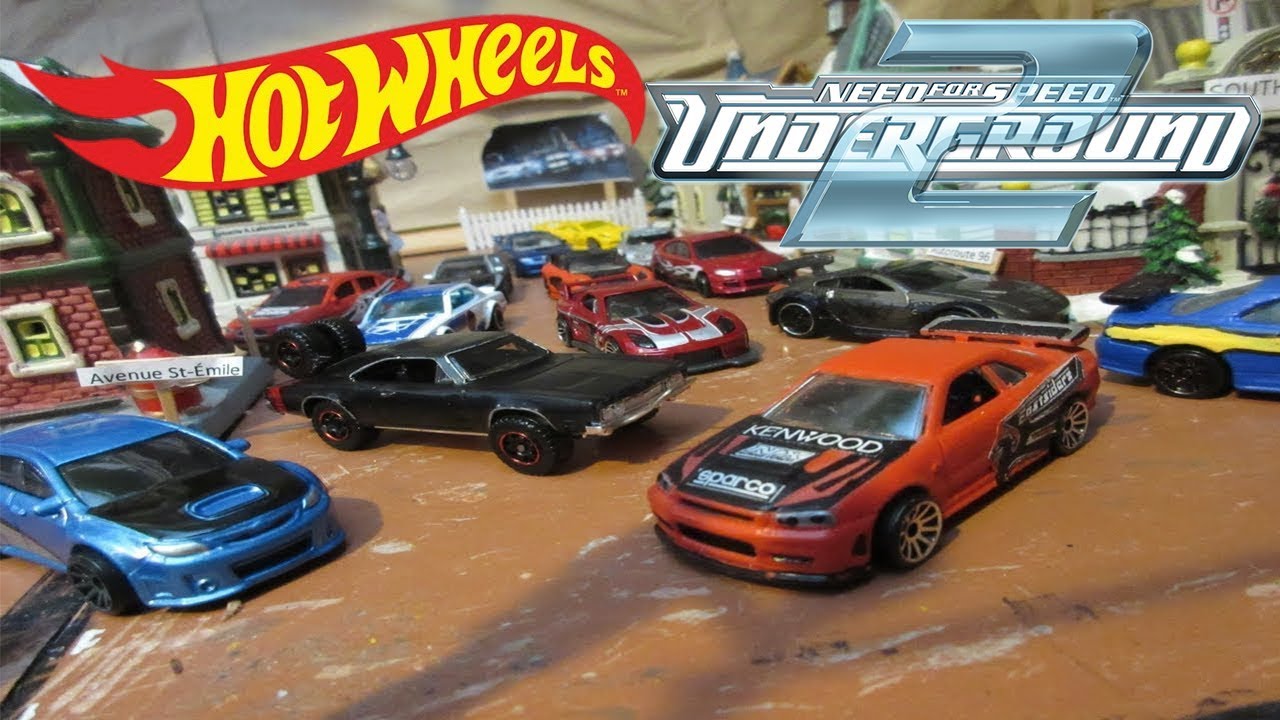 Hot Wheels - NFS Underground 2 - Fast and Furious - Stop Motion