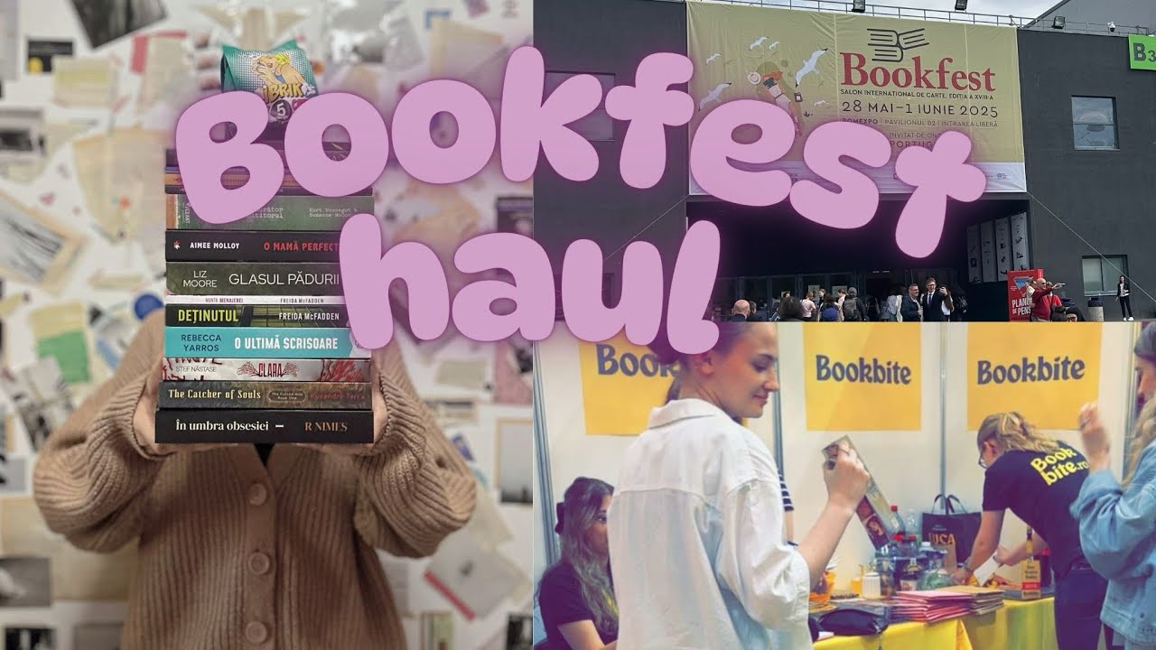 Book haul Bookfest 2025 | două pungi pline cu cărți