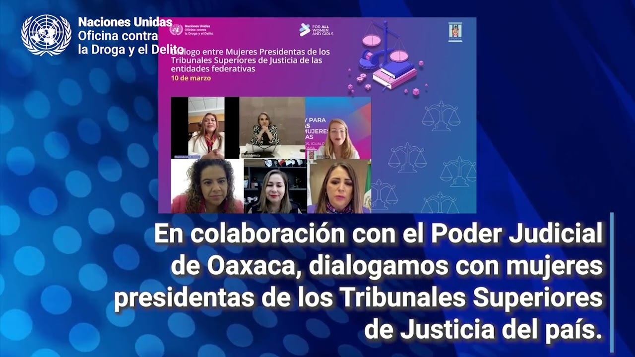 UNODC M&eacute;xico en 60 Segundos: Marzo 2025