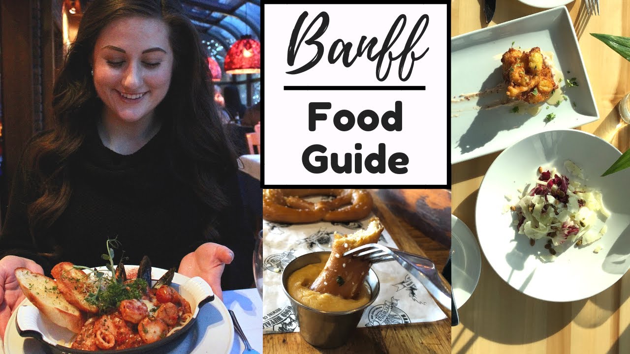 WHERE TO EAT IN BANFF (Food Tour Vlog) | SB
