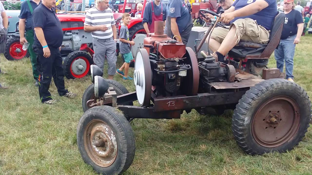Eigenbautraktor Deutz Wasserverdampfer Baujahr  1936