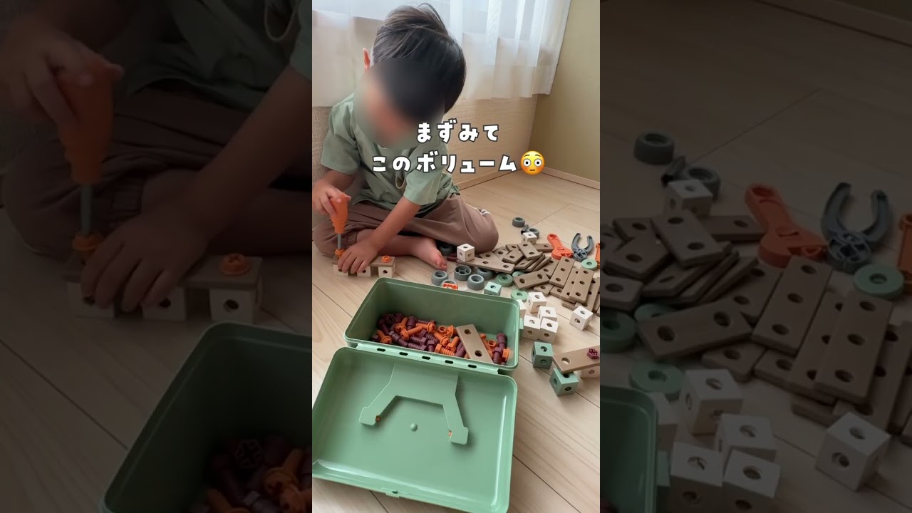 4歳がエンジニアデビュー！ バズビルダーっておもちゃ知ってる？