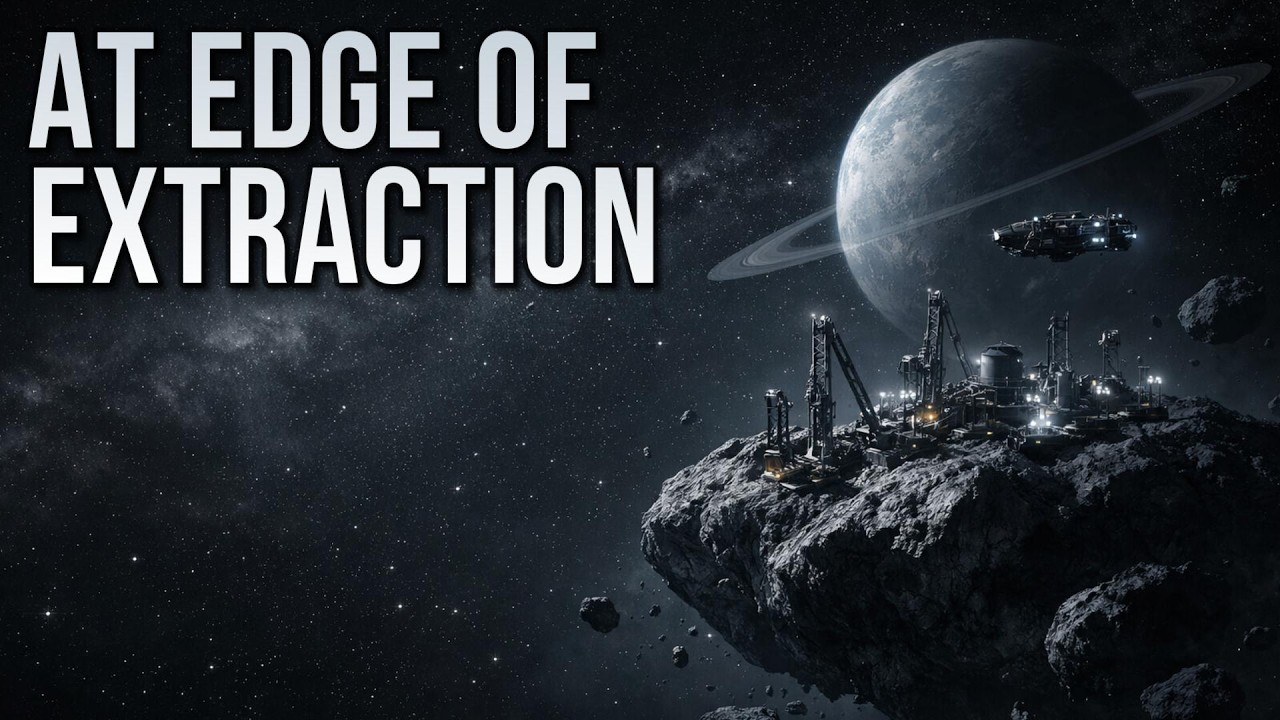 At the Edge of Extraction - Dark Cinematic Space Sci-Fi Ambient