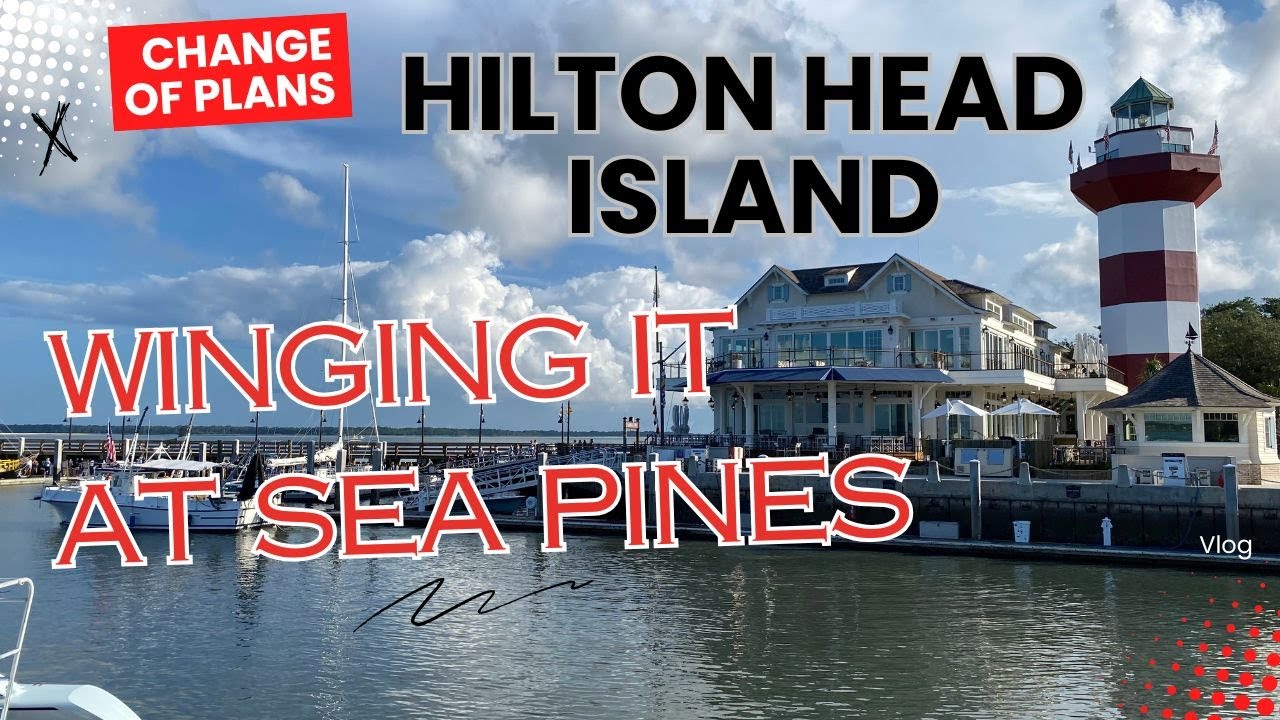 Hilton Head Vlog - A day winging it at Sea Pines after a change of plans