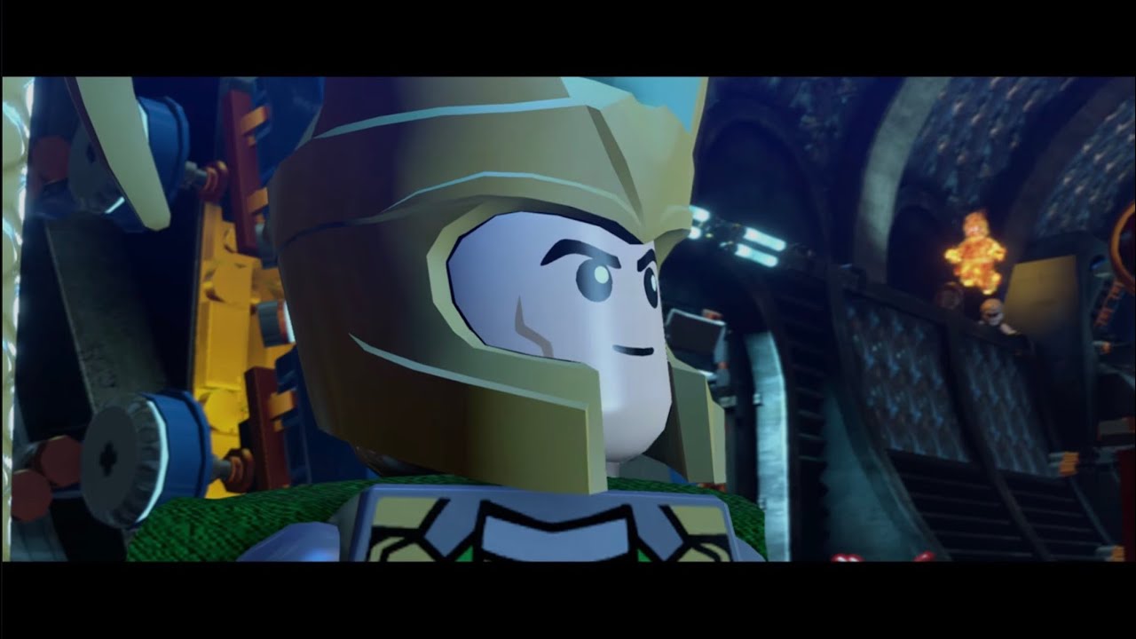 LEGO MARVEL SUPER HEROES PLAYTHROUGH NO COMMENTARY (4K 60 FPS) PART 6. RED HEAD DETENTION!