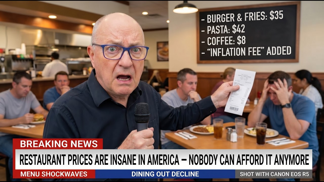 Restaurant Prices Are Insane in America &mdash; Nobody Can Afford It Anymore