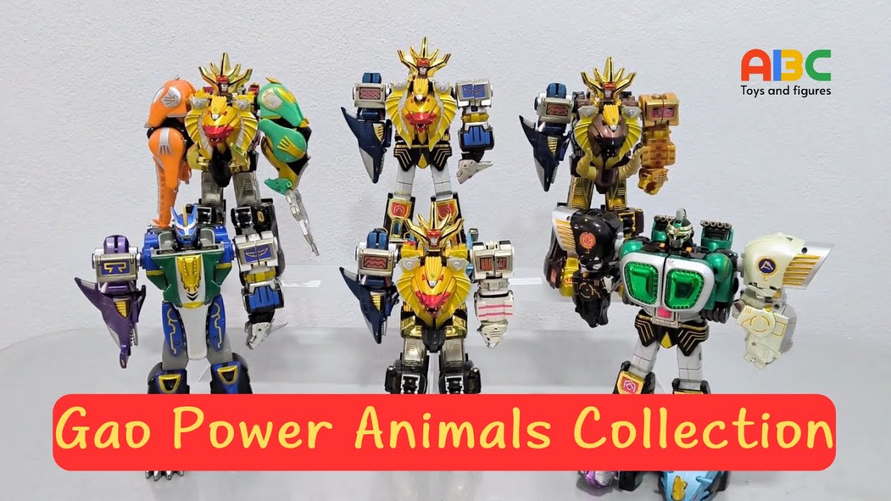 Gao Power Animals Collection so far!