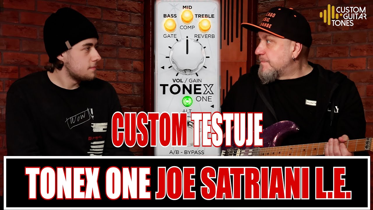 Custom Testuje TONEX ONE Joe Satriani Limited Edition