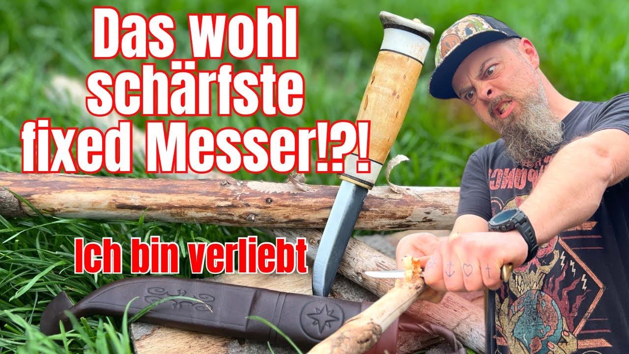 Mein schärfstes fixed Knife „kann nur ein Puukko Messer aus Finnland sein!“