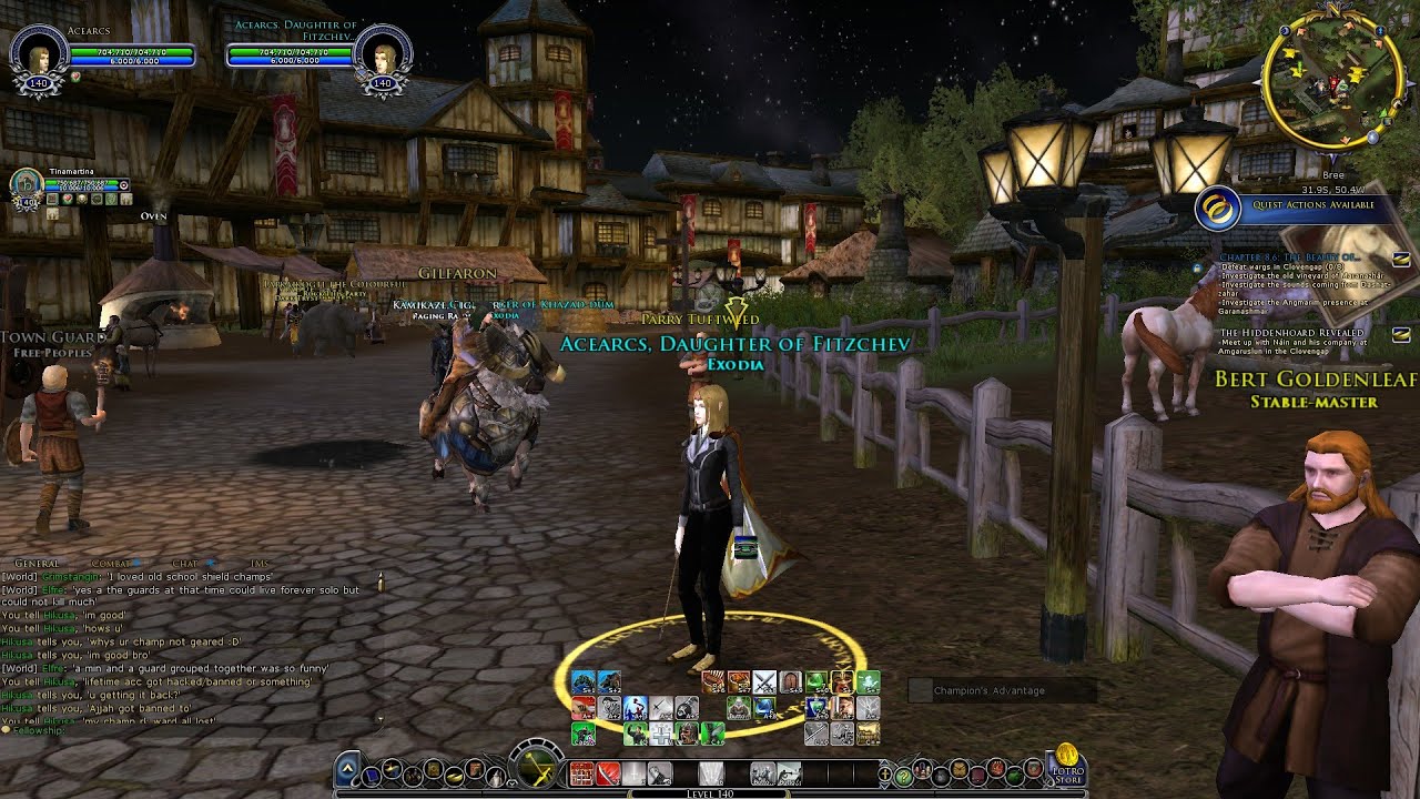 Lotro Warden DPS (Red Line)