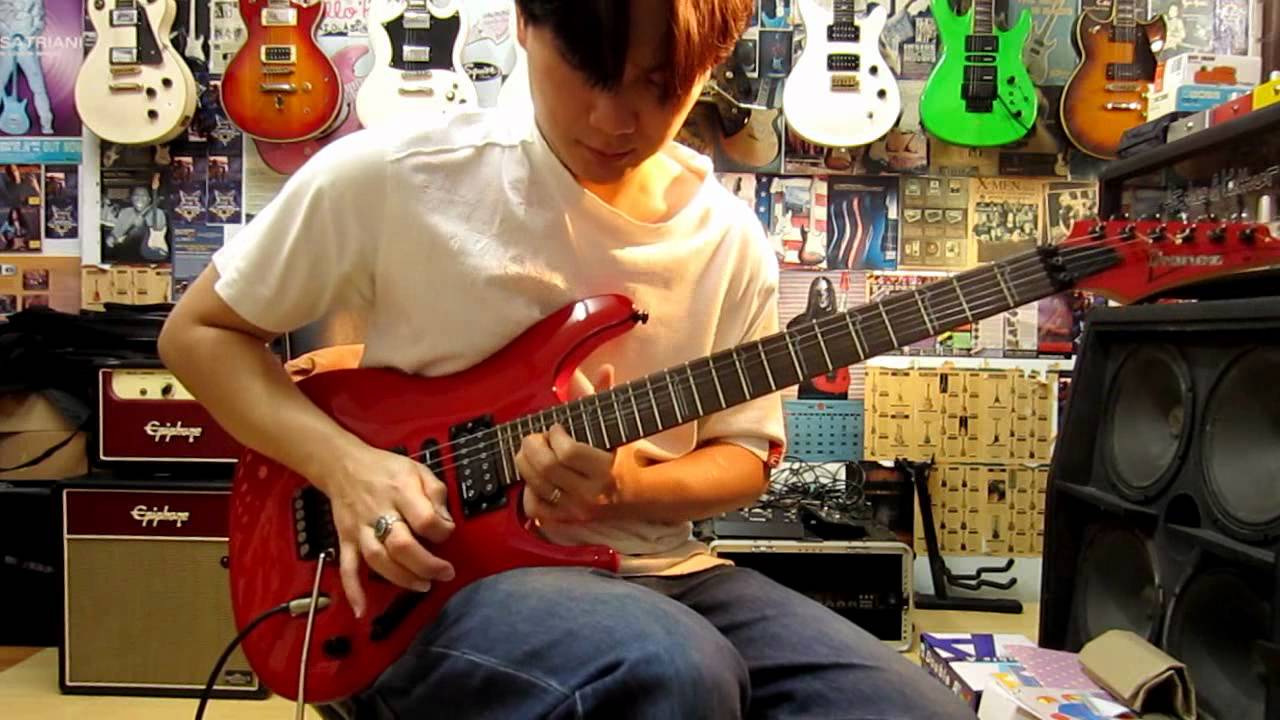Ibanez S570b Guitar Test And Review By Chatreeo