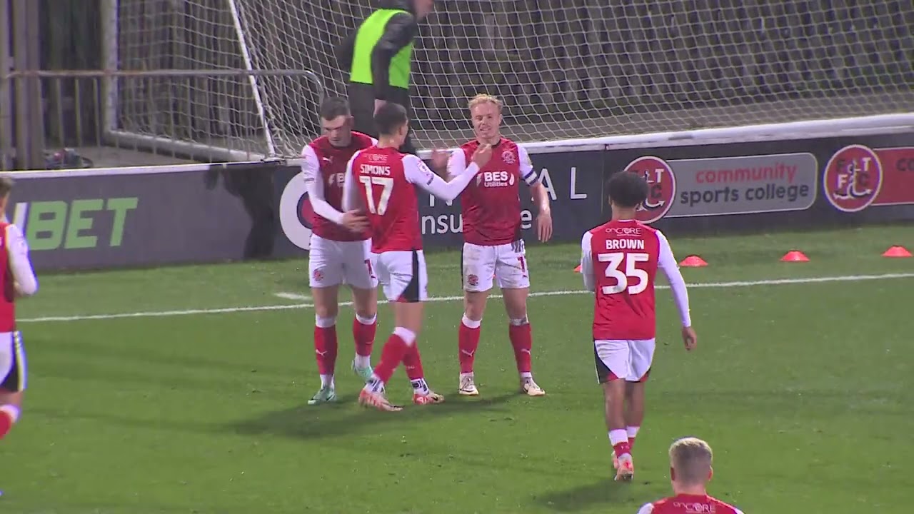 Fleetwood Town v Leicester City U21 highlights