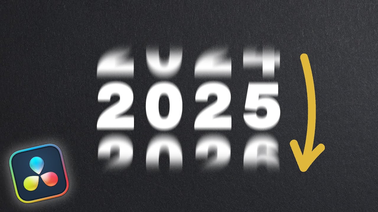How to make Scrolling Year Timeline Animation in DaVinci Resolve