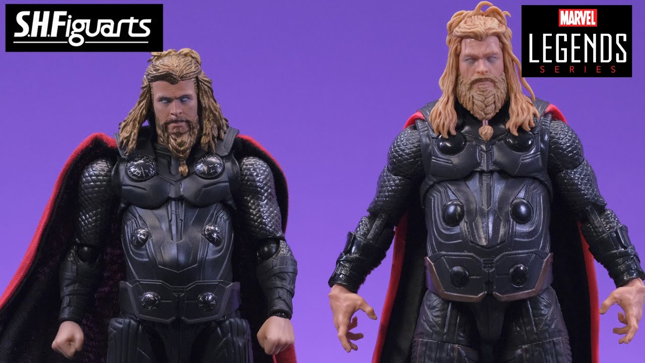 Кто лучше сделал Тора в «Финале»? S.H. Figuarts против Marvel Legends?! Ответ вас шокирует!⚡️⚡️🤣