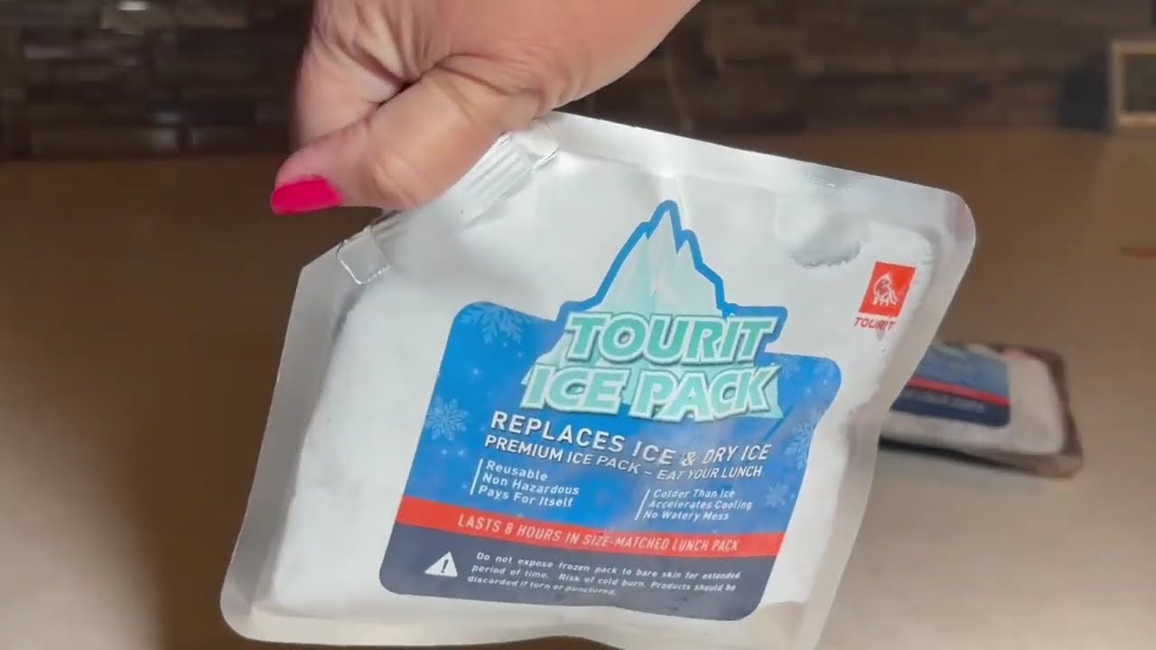TOURIT Reusable Ice Packs Review | Long Lasting Cooler Freezer Packs