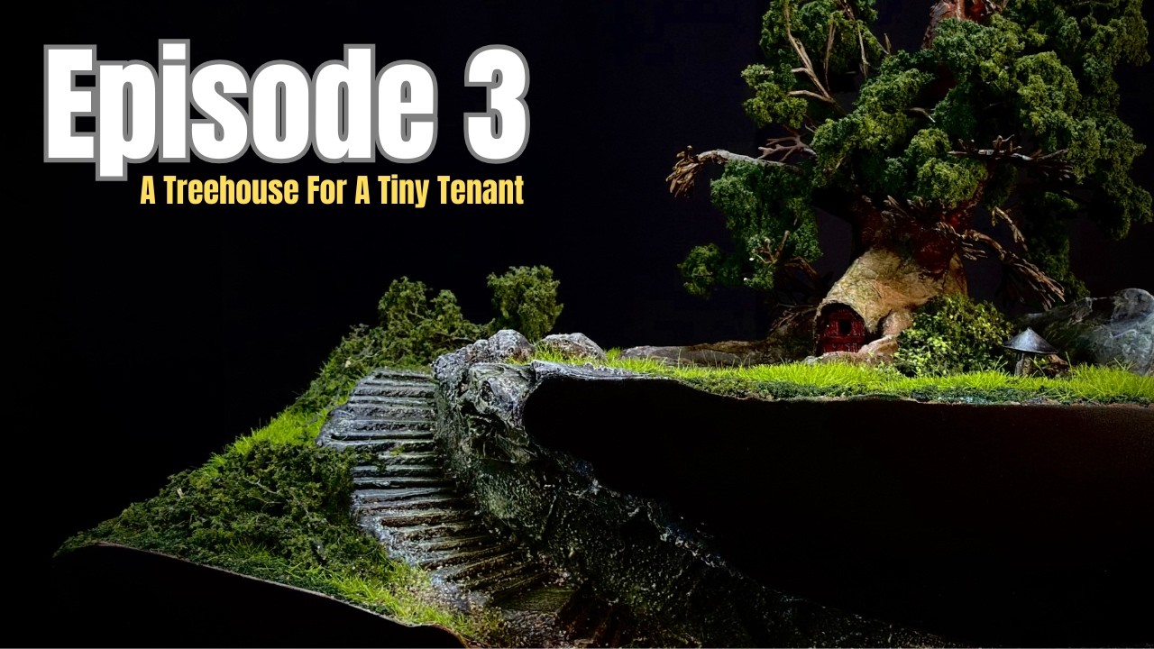 How to Craft a Treehouse for a Tiny Tenant | King's Quest 2 Diorama