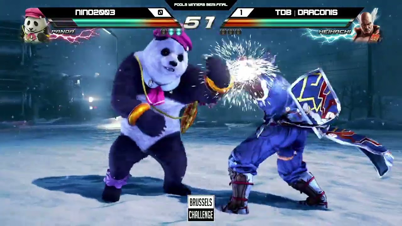 TDB | Draconis (Heihachi) vs Nino2003 (Panda) - Pools Winners Semi-Final - Brussels Challenge 2023