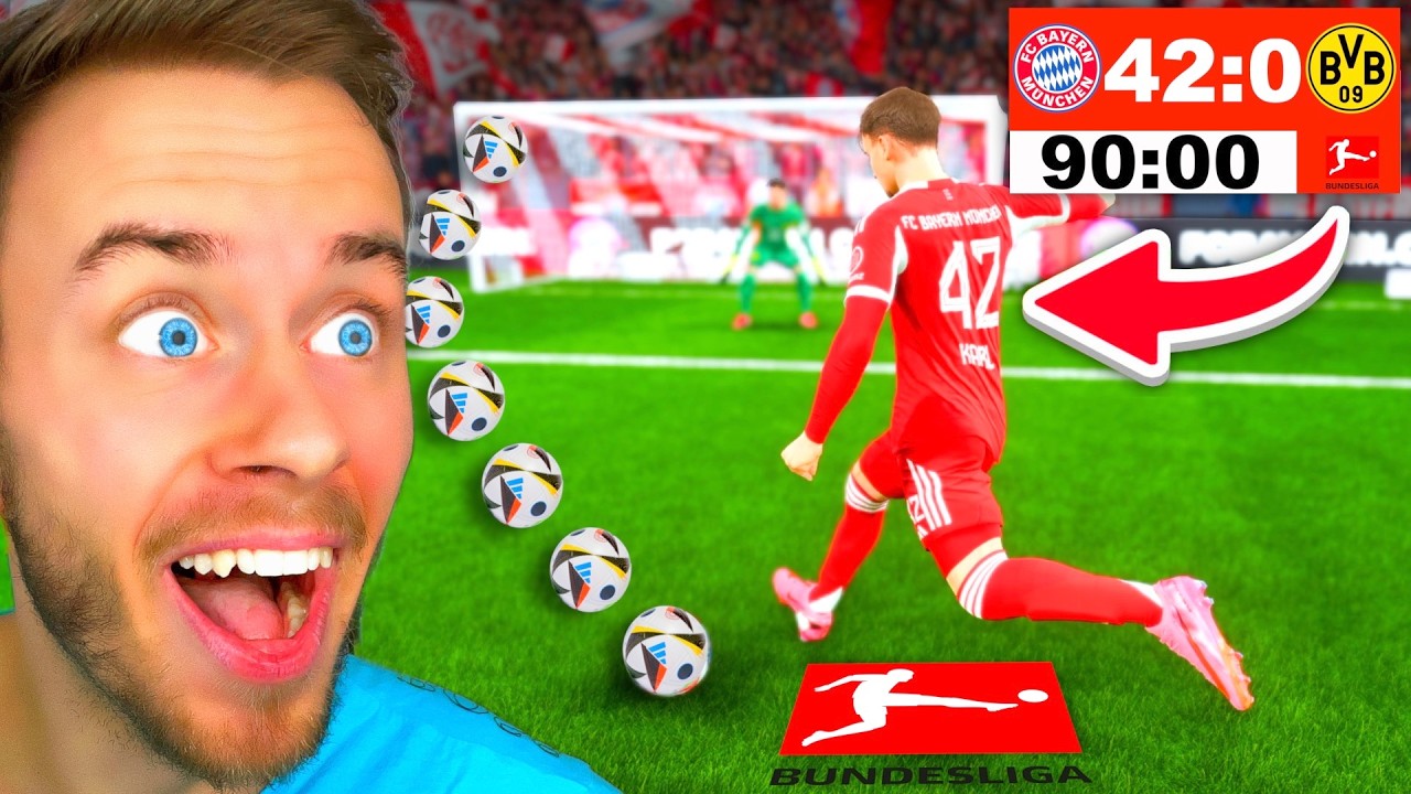 BUNDESLIGA - aber TRIKOTNUMMER = PUNKTE pro TOR! 👀⚽️