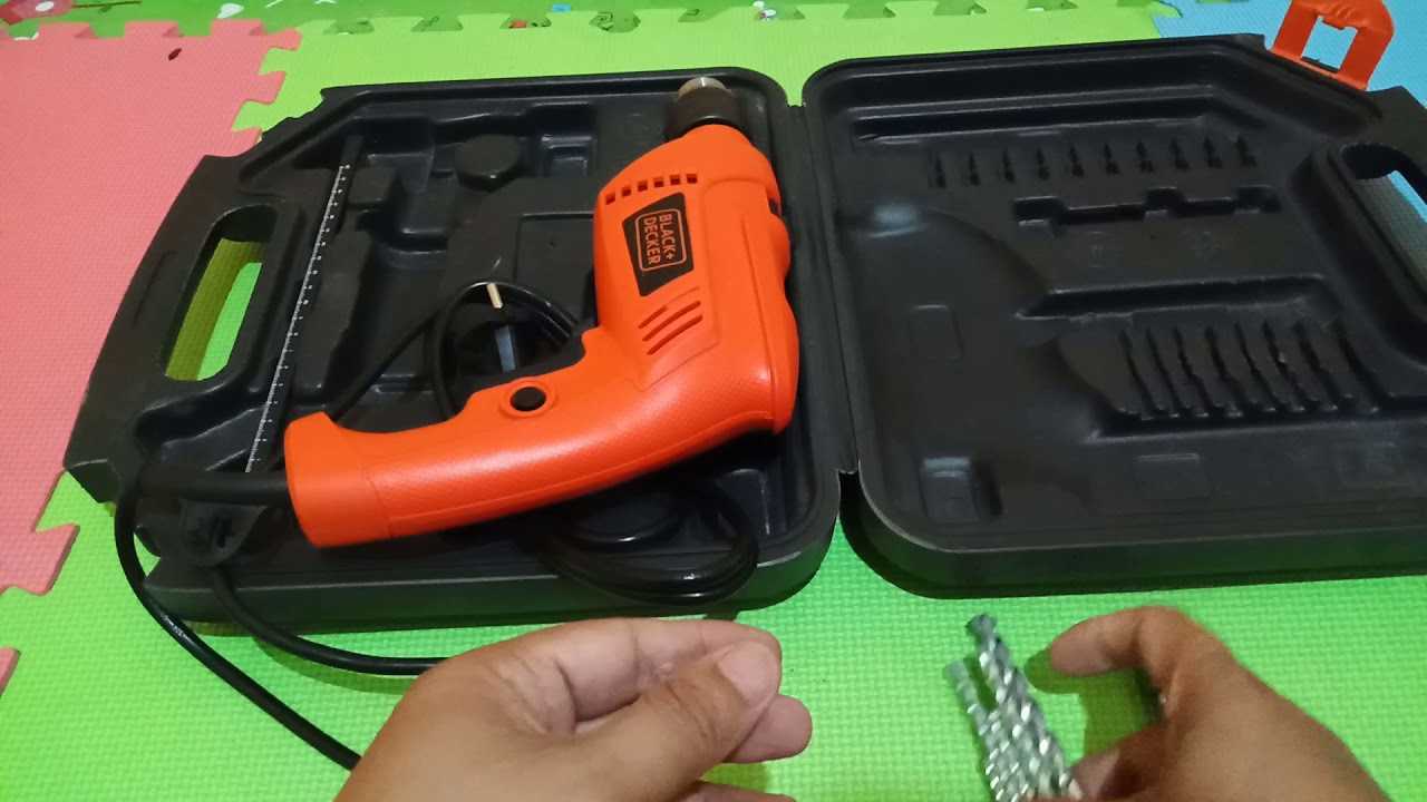 Black Decker 13mm Hammer Drill Unboxing