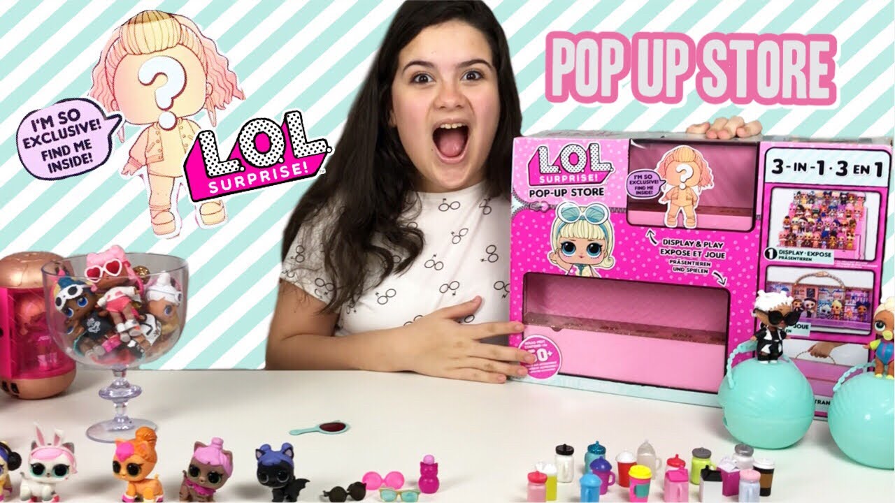 LOL SURPRISE POP UP STORE 3 em 1 - ABRINDO ULTRA RARA 😱