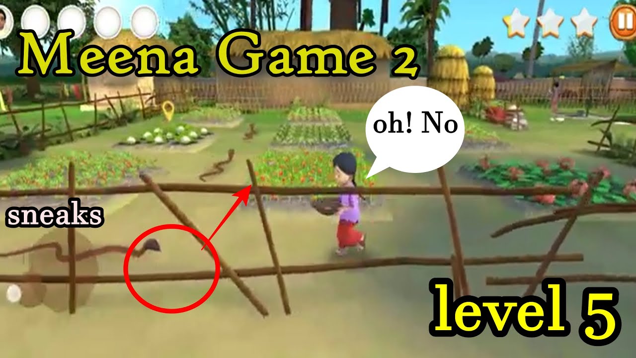 Solve Meena Game 2 Level 5 - Unbelievable Trick Revealed!