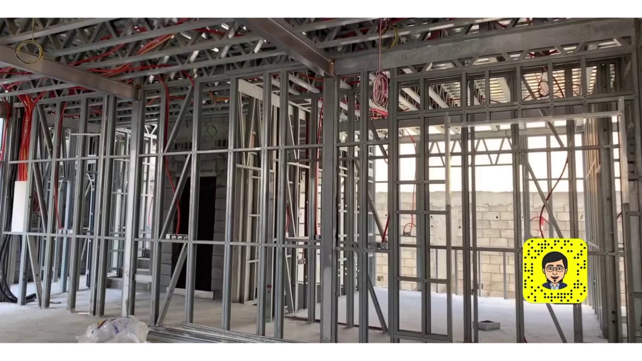 البناء بالحديد البارد🤔🏢🏘- الشركة العربية لهندسة البناء