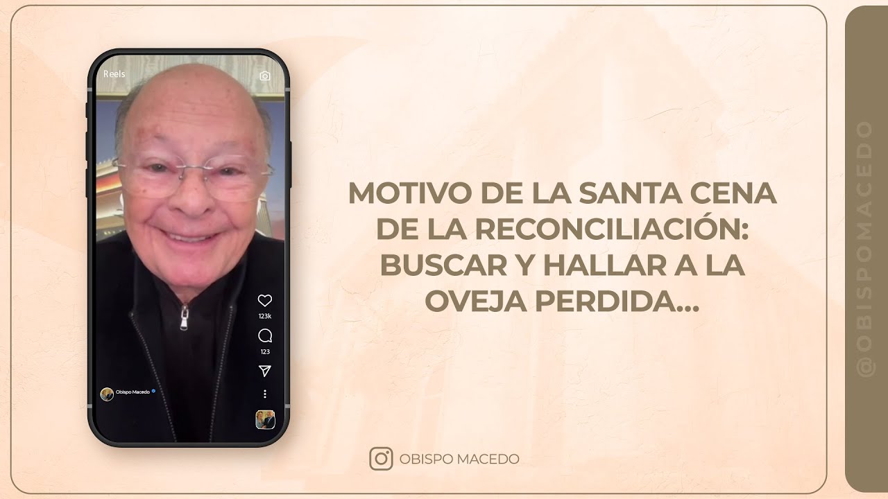 MOTIVO DE LA SANTA CENA DE LA RECONCILIACIÓN: BUSCAR Y HALLAR A LA OVEJA PERDIDA…