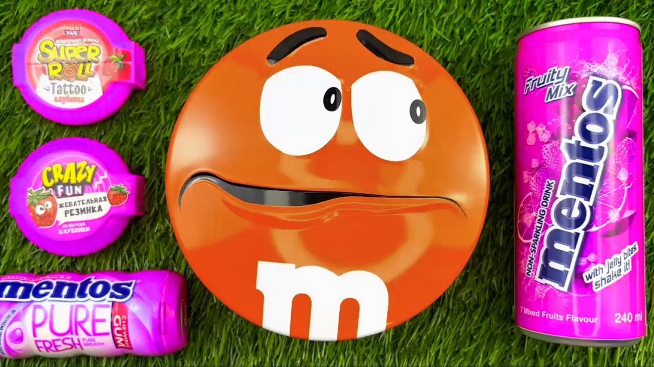 Color Burst Candy ASMR: Skittles & M&M’s Edition