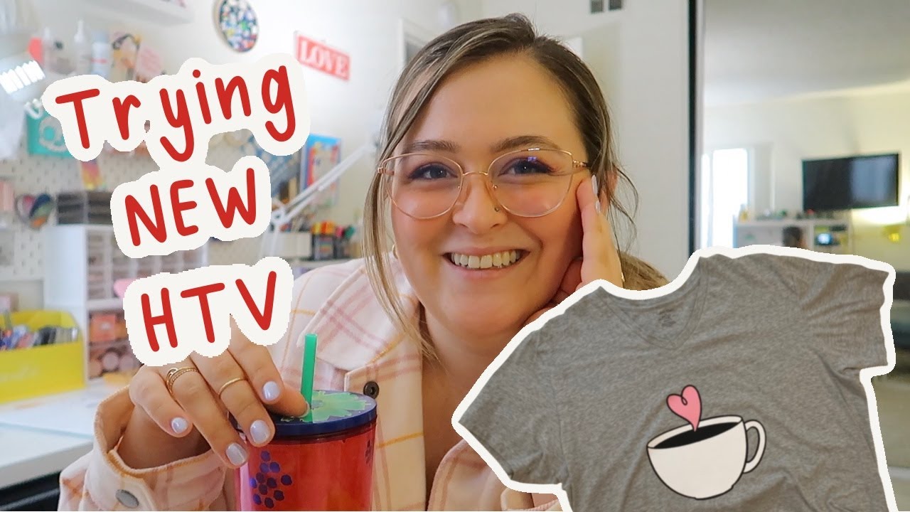 Trying MerryMade Heat Transfer Vinyl - Creative & Caffeinated Small Business Vlog 006