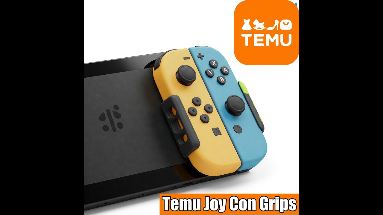 Nintendo Switch Accessories -  Part 1 Temu Joy Con Grips