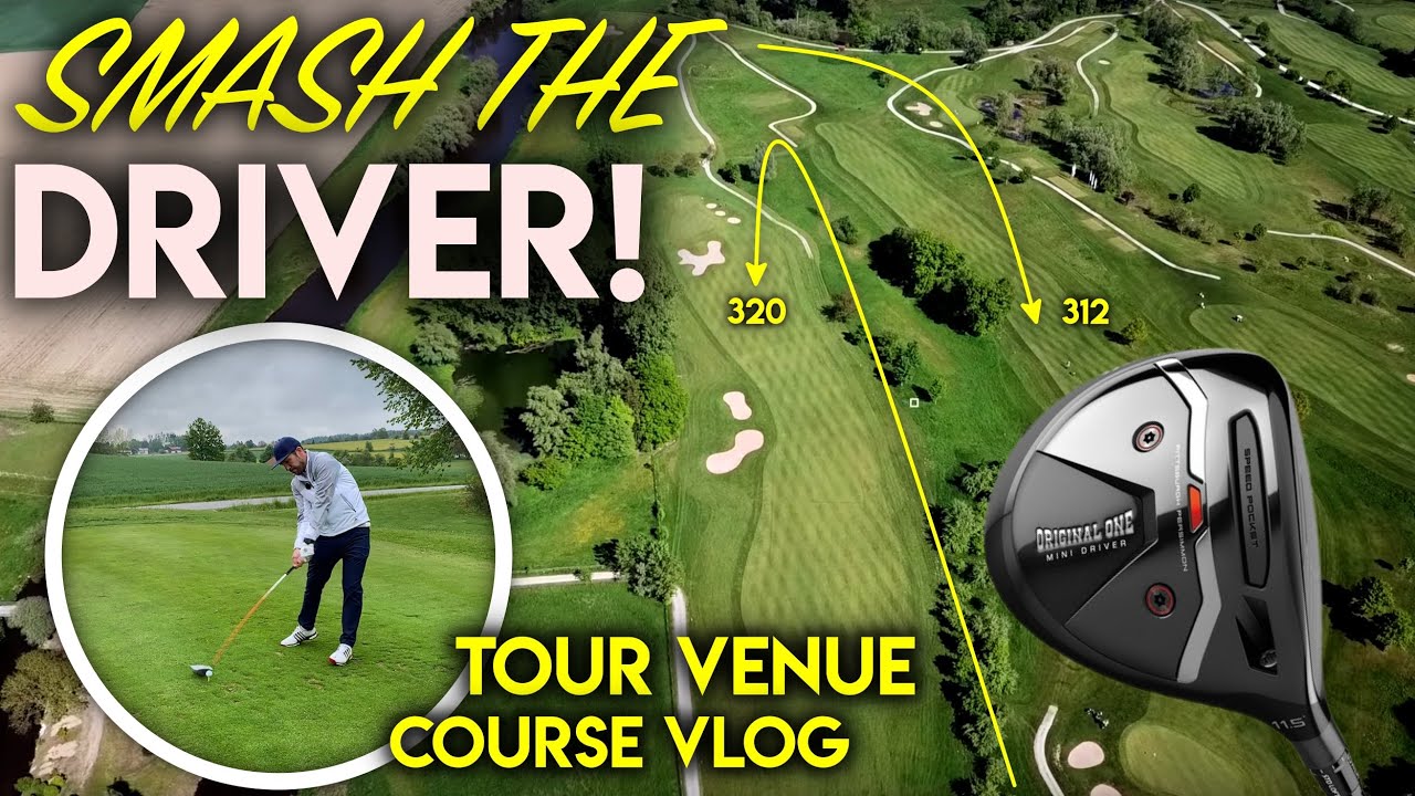 SMASH THE DRIVER! Course Management Vlog at Tour Venue!