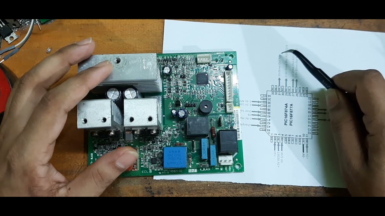 Luminous Eco Watt neo inverter repair. Luminous eco watt neo overload problem.