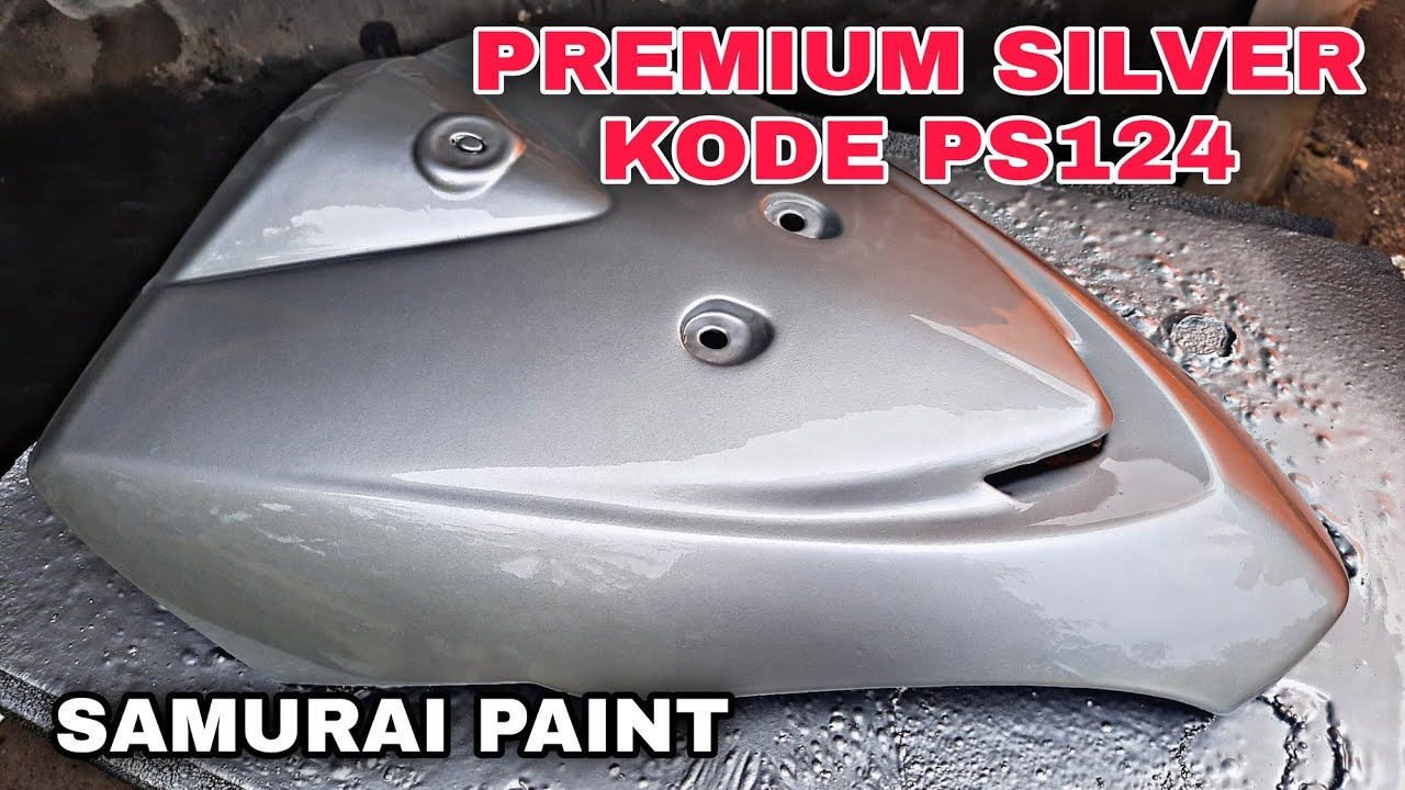 WARNA PREMIUM SILVER KODE PS124||SAMURAI PAINT