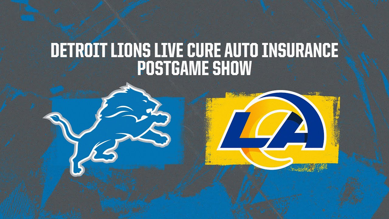 Lions vs. Rams Wild Card Round | Detroit Lions Live CURE Auto Insurance Postgame Show