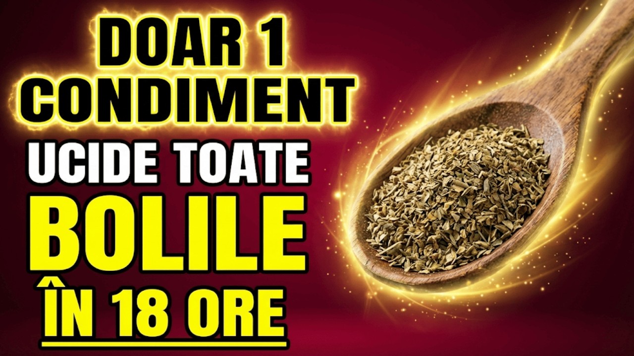 Folosiți acest condiment în fiecare zi și veți trăi până la 100 de ani.