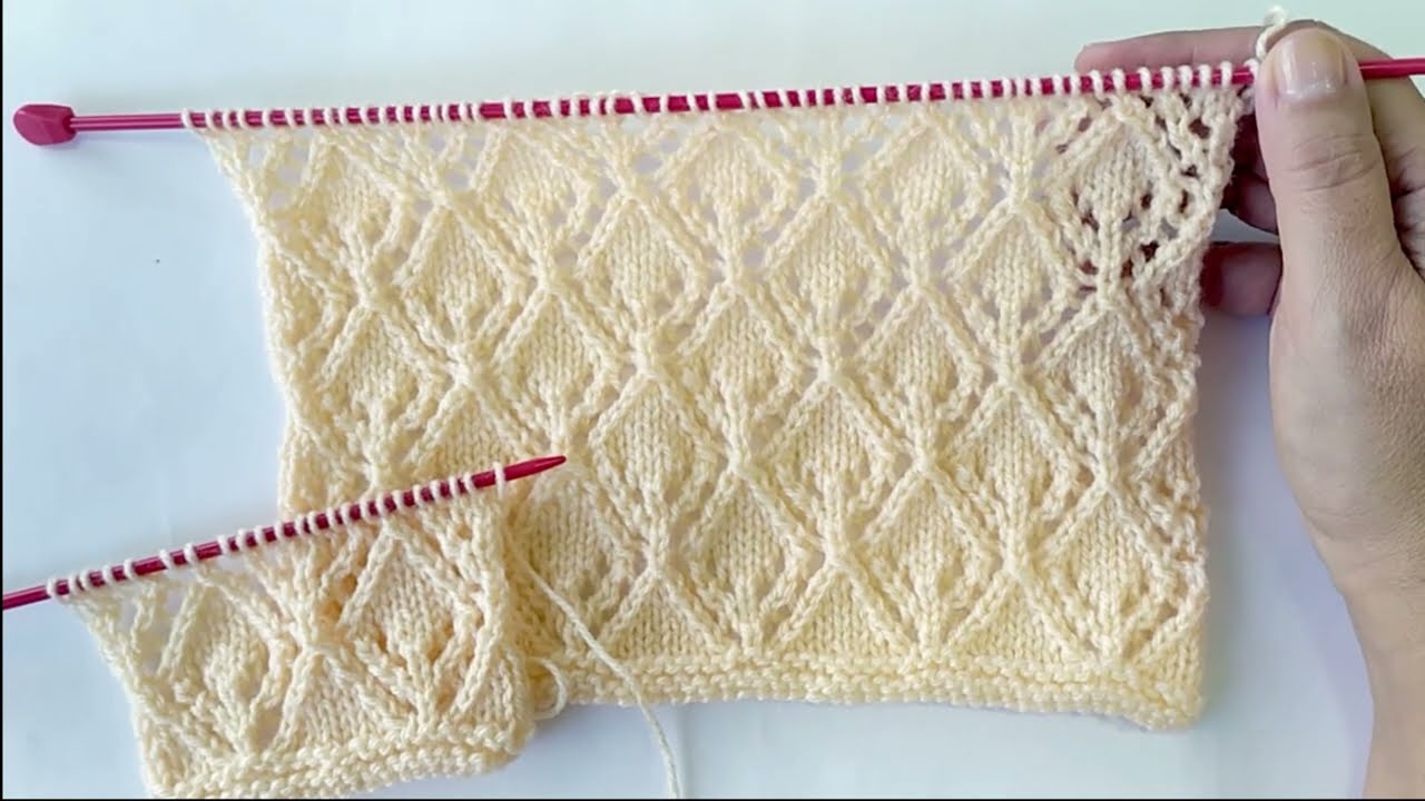 CÓMO TEJER PUNTO HERMOSO PARA CARDIGANS, SUÉTERS, MANTAS EN DOS AGUJAS