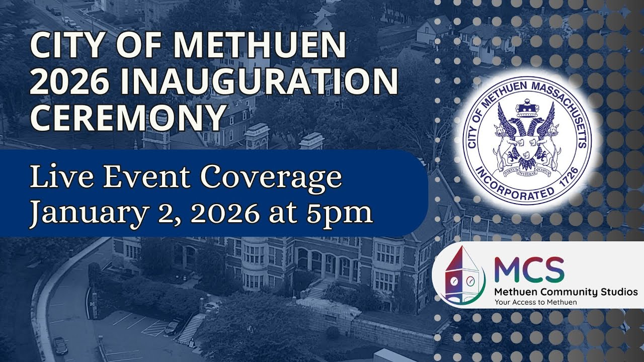 City of Methuen Inauguration Ceremony - January 2, 2025