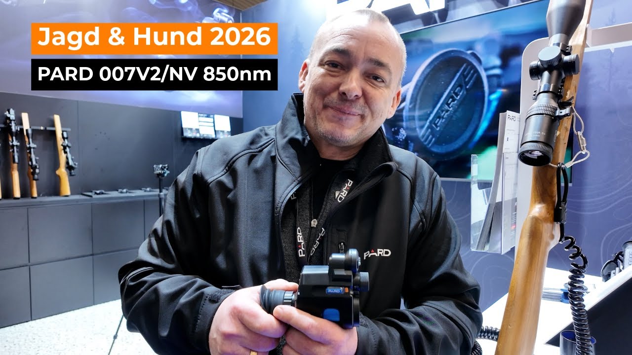 Jagd & Hund 2026: PARD 007V2/NV 850nm HD-CLIP-ON Nachtsichtgerät