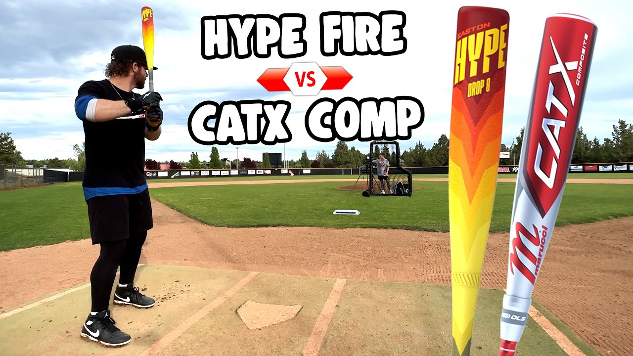 EASTON HYPE FIRE против MARUCCI CATX COMPOSITE | Обзор бейсбольной биты USSSA