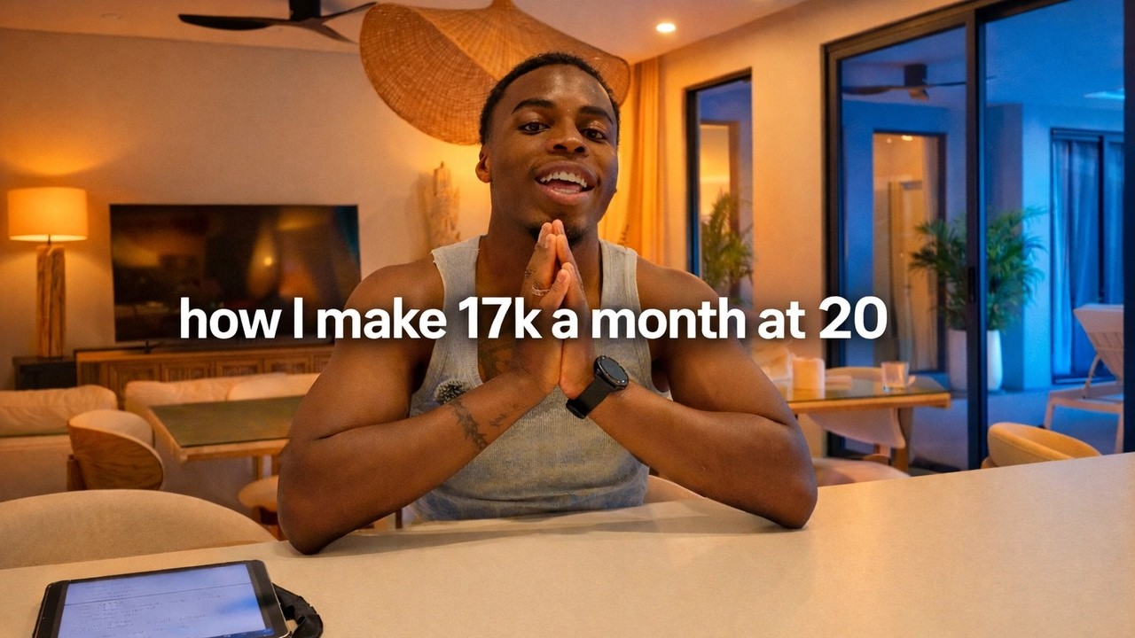 This daily routine made me 17k/month last month at 20 years old