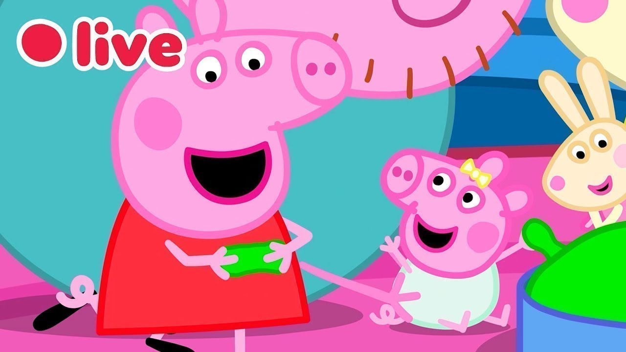 🔴 Peppa Pig BEBÈ EVIE Episodi IN DIRETTA 🍼 I Migliori Momenti di Evie 🥹 Cartoni per Bambini