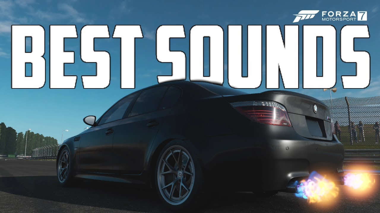TOP 10 BEST SOUNDING CARS IN FORZA MOTORSPORT 7! (Street Cars)