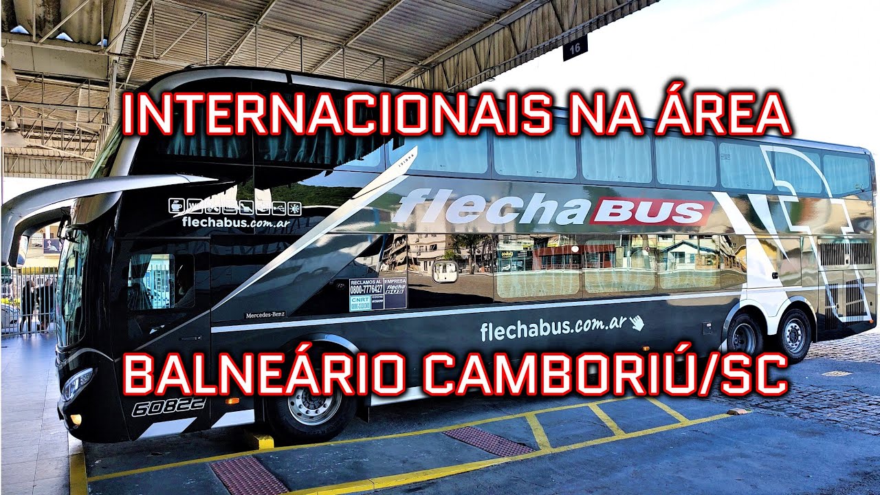 RODOVIÁRIA DE BALNEÁRIO CAMBORIÚ/SC | PARTE 2 | MOVIMENTAÇÃO DE ÔNIBUS DAS 8:05 ÀS 9:05