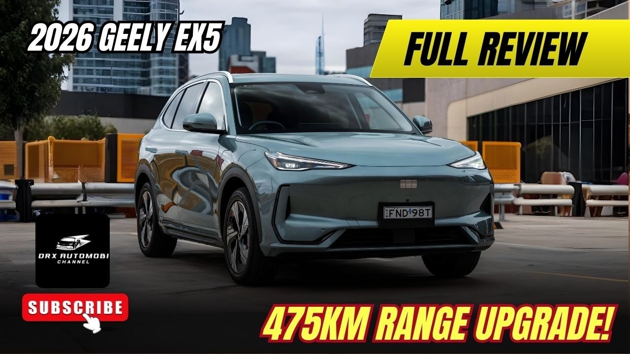Geely EX5 Extended Range 2026: 475 км по циклу WLTP менее чем за 45 000 долларов?