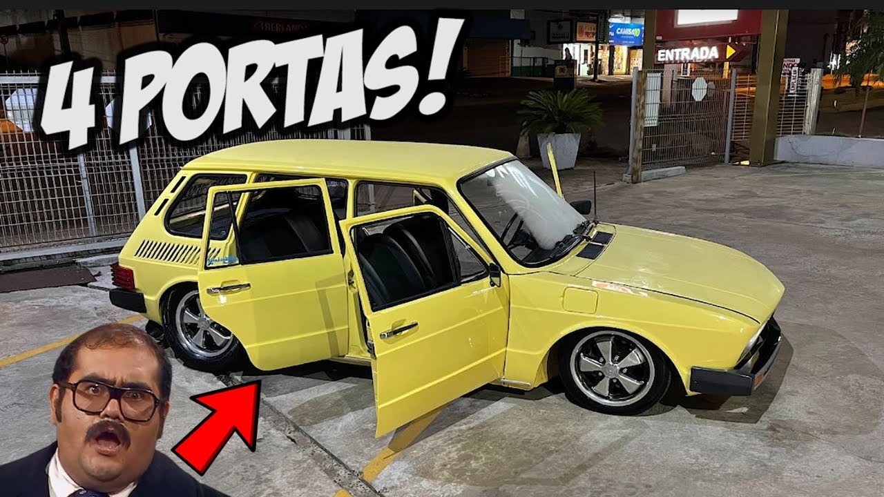 BRASILIA QUE O SEU BARRIGA NÃO TEVE! 4 PORTAS REBAIXADA CATRACA MEXICANA FINO TRATO - 7008FILMS